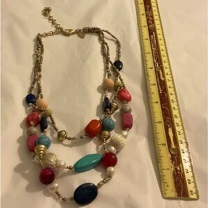 🤑🤑🤑 5 FOR $35 🤑🤑🤑 Chico’s multicolor beaded necklace